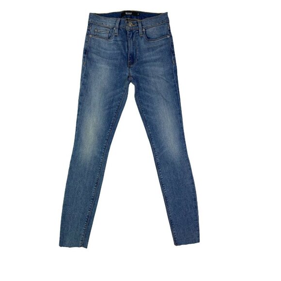 Hudson Womens Blue Barbara High Waist SPR‎ Pockets Denim Skinny Jeans Size 25 - Picture 1 of 8
